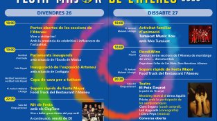 Motors engegats per la nova edició de la Festa Major de l'Ateneu