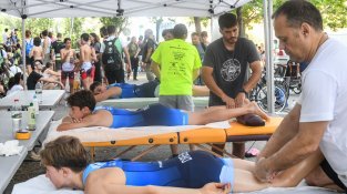 La 9a triatló infantil de l'3scola Katoa consolida l'èxit de l'organització i els participants