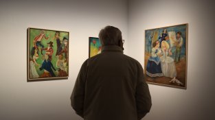 Fotografia: Mireia Redondo (exposició 'Mirades' al Celler de Can Ginestar, gener 2022)