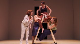 Escena de l'obra 'La Trena'