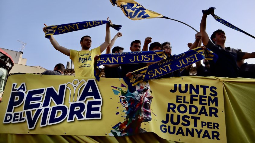La festa final de l'HCSJ després d'una temporada històrica