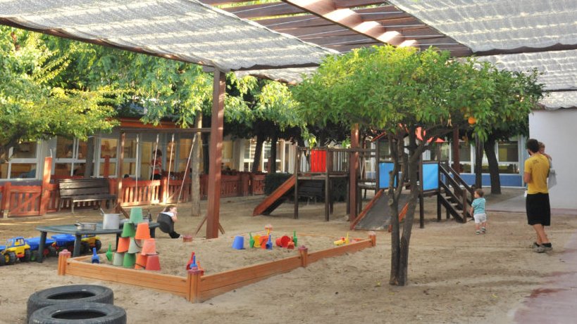 Interior de l'escola bressol
