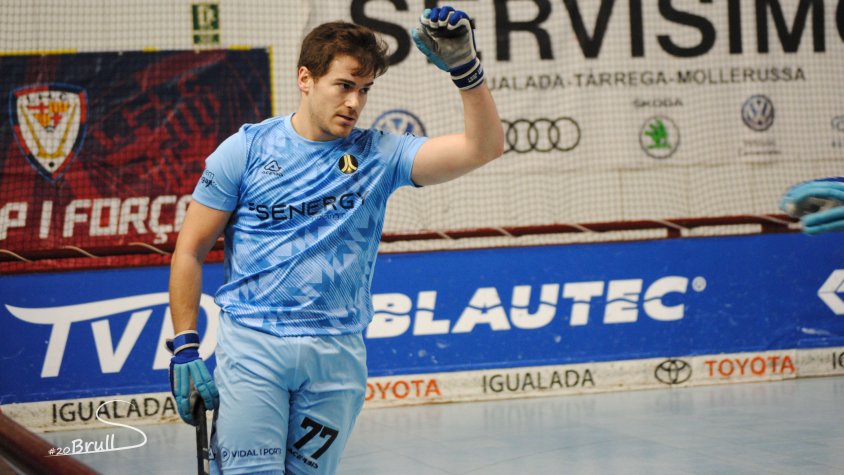 L'andorrà Gerard Miquel va inaugurar el marcador, però la victòria es va quedar a Igualada