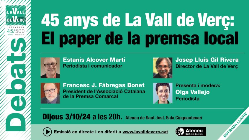 Premsa local: Informar per fer comunitat